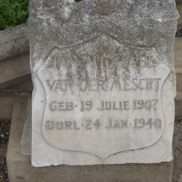 MESCHT Jan Michael, van der 1907-1940