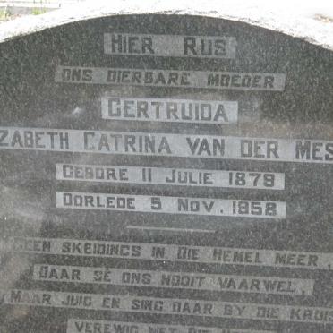 VAN DER MESCHT :: WEPENER :: VAN EYK :: VAN EYK