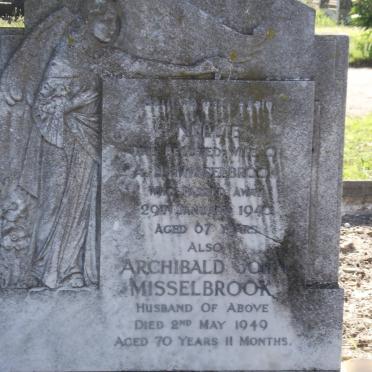 MISSELBROOK Archibald John -1949 &amp; Nellie -1940