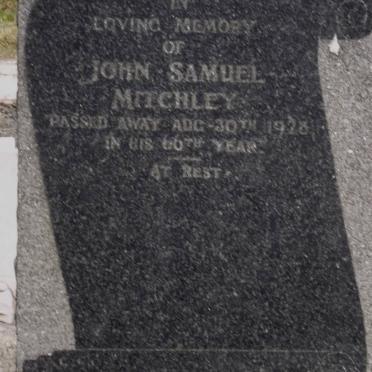 MITCHLEY John Samuel -1928
