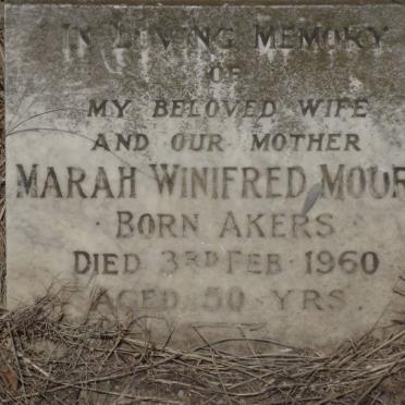 MOORE Marah Winifred nee AKERS -1960
