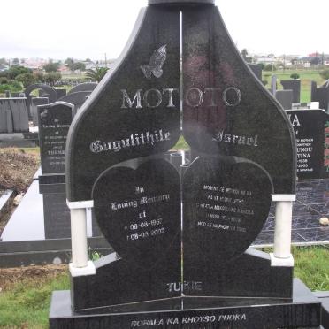 MOTOTO Gugulithile Israel 1967-2002