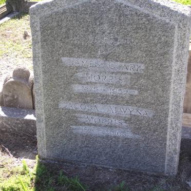 MORRIS James Clary 1875-1952 &amp; Jacoba Alwyna 1876-1968