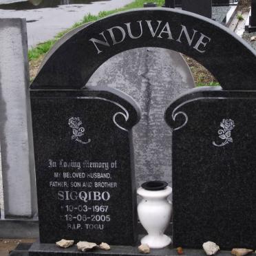 NDUVANE Sigqibo 1967-2005