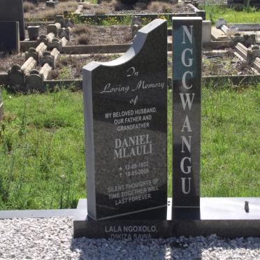 NGCWANGU Daniel Mlauli 1932-2009