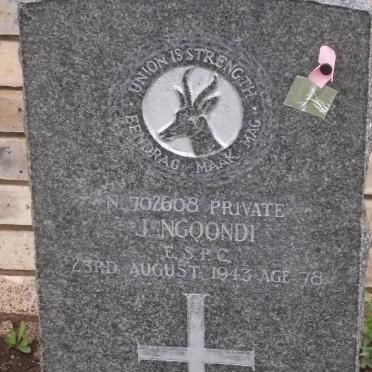 NGQONDI J. -1943