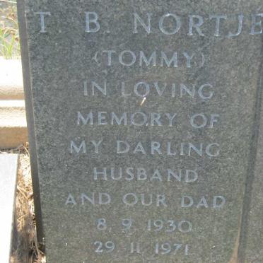 NORTJE T.B. 1930-1971