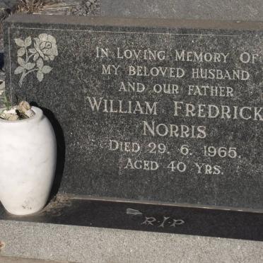 NORRIS William Frederick -1965