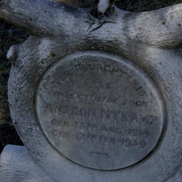 NYKAMP Antoon 1914-1939