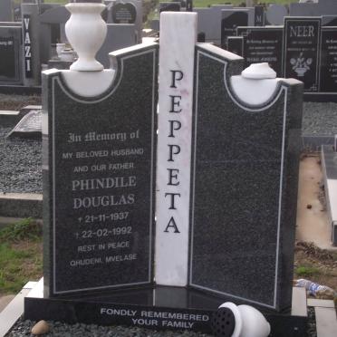 PEPPETA Phindile Douglas 1937-1992