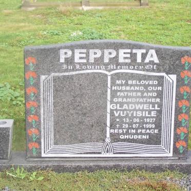 PEPPETA Gladwell Vuyisile 1927-1999
