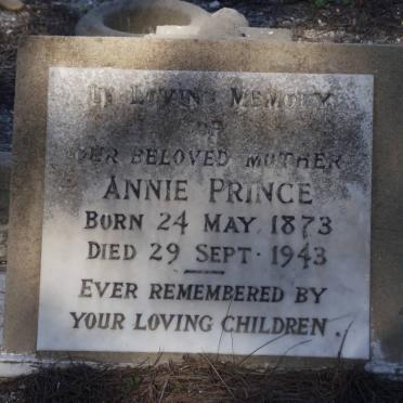 PRINCE Annie 1873-1943