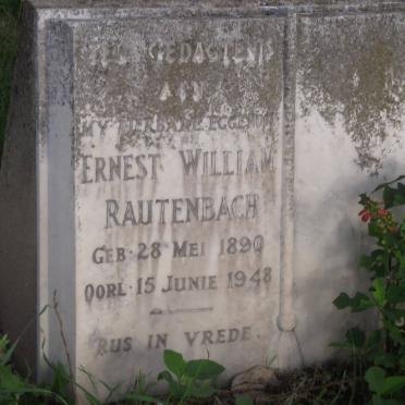 RAUTENBACH Ernest William 1890-1948