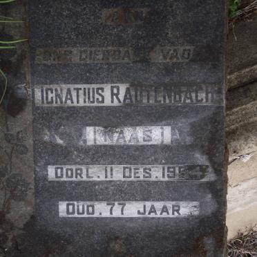 RAUTENBACH Ignatius -1954