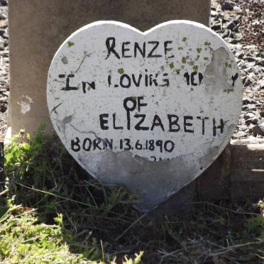 RENZE Elizabeth 1890-1960