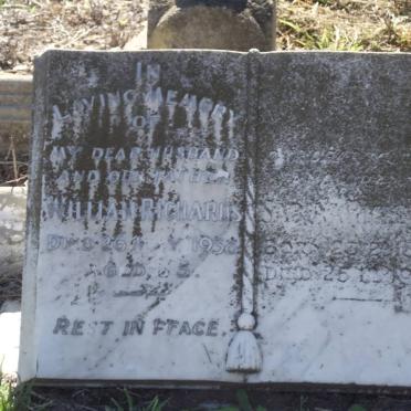RICHARDS William -1938 &amp; Sabina 1880-1968
