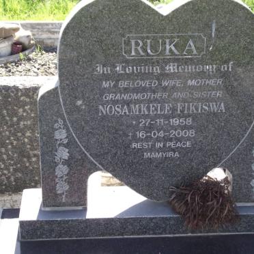 RUKA Nosamkele Fikiswa 1958-2008