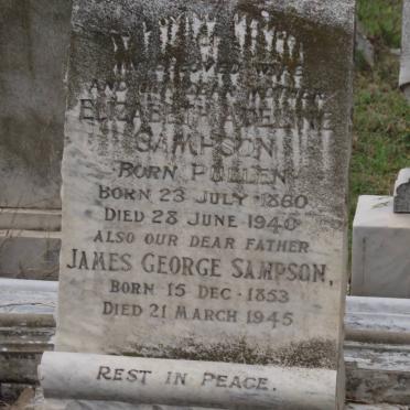 SAMPSON James George 1853-1945 &amp; Elizabeth Adeline PULLEN 1860-1940