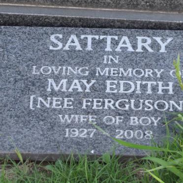 SATTARY May Edith nee FERGUSON 1927-2008