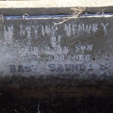 SAUNDERS Basil A. 1941-1944