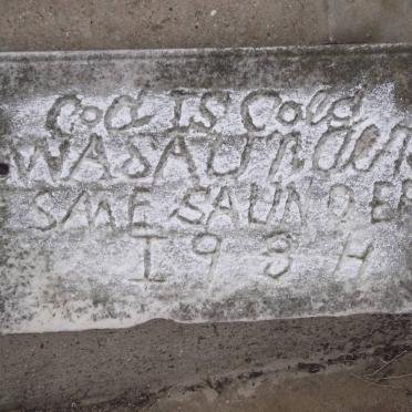SAUNDERS Wasaunaers Saae -1934