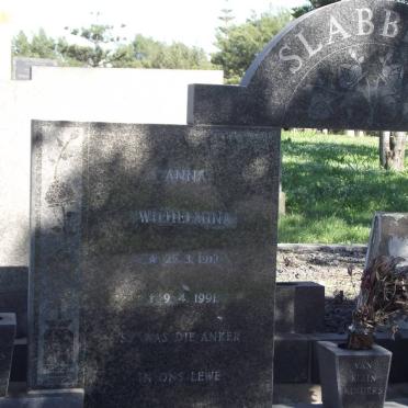 SLABBERT Gideon Johannes 1898-1981 &amp; Anna Wilhelmina 1912-1991