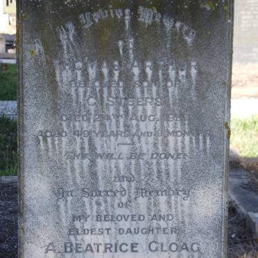 STEERS Thomas Arthur -1937 :: GLOAG A. Beatrice nee STEERS -1938
