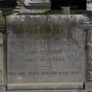 STRUWIG Willem Hendrik 1881-1954