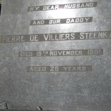 STEENKAMP Pierre De Villiers -1961