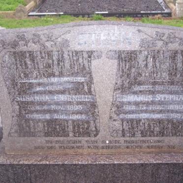 STEYN Susanna Cornelia 1893-1964 &amp; Hermanus Stephanus 1889-1987
