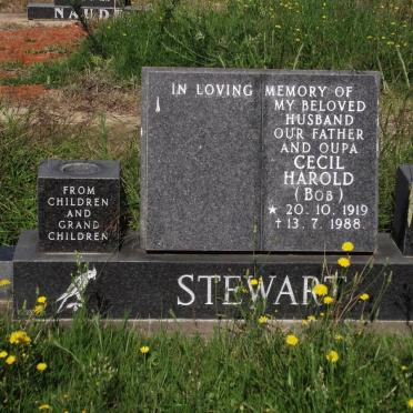 STEWART Cecil Harold 1919-1988
