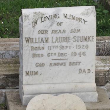 STUMKE William Laurie 1920-1946