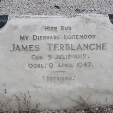 TERBLANCHE James 1912-1947