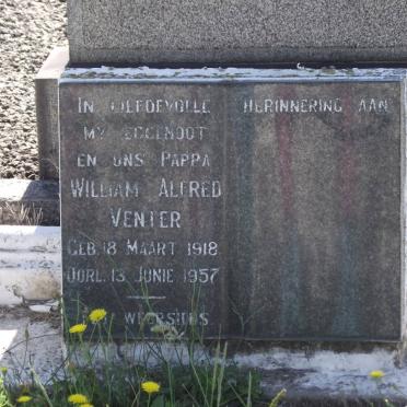 VENTER William Alfred 1918-1957
