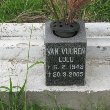 VUUREN Lulu, van 1948-2005