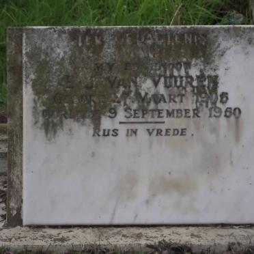 VUUREN E.J., van 1905-1950
