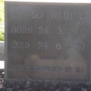 WARING Kelso 1914-1967