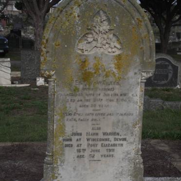 WARREN Emily TREBELE -1904 &amp; John Mann -1911