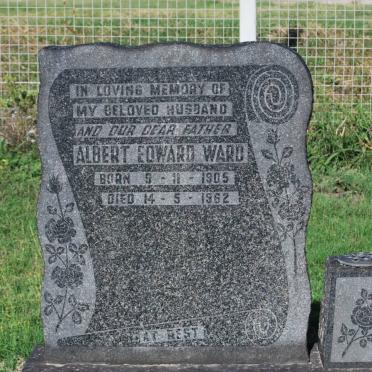 WARD Albert Edward 1905-1962