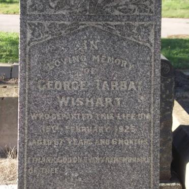 WISHART George Tarbat -1925