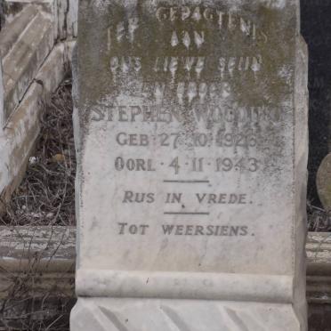 WOODING Stephen 1926-1943
