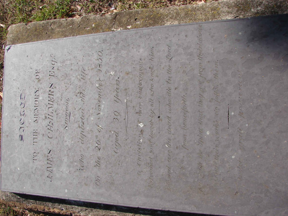 CHALMERS James -1850