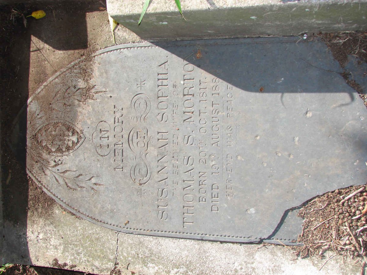 MORTON Susannah Sophia 1817-1883