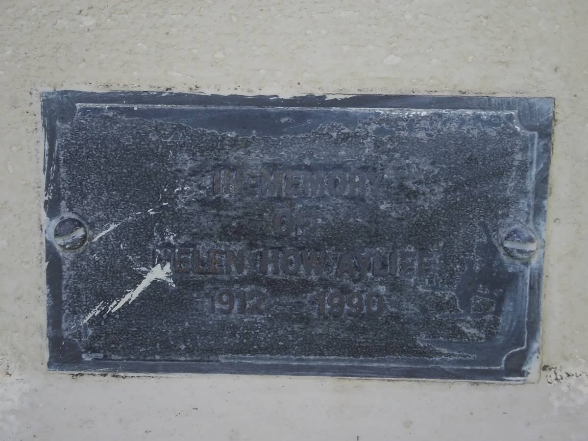 AYLIFF Helen How 1912-1990