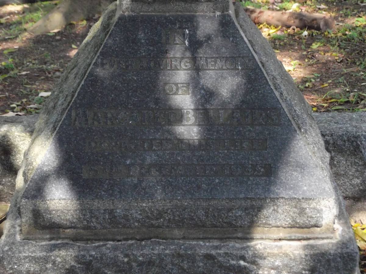 BELLAIRS Margaret ?-1935
