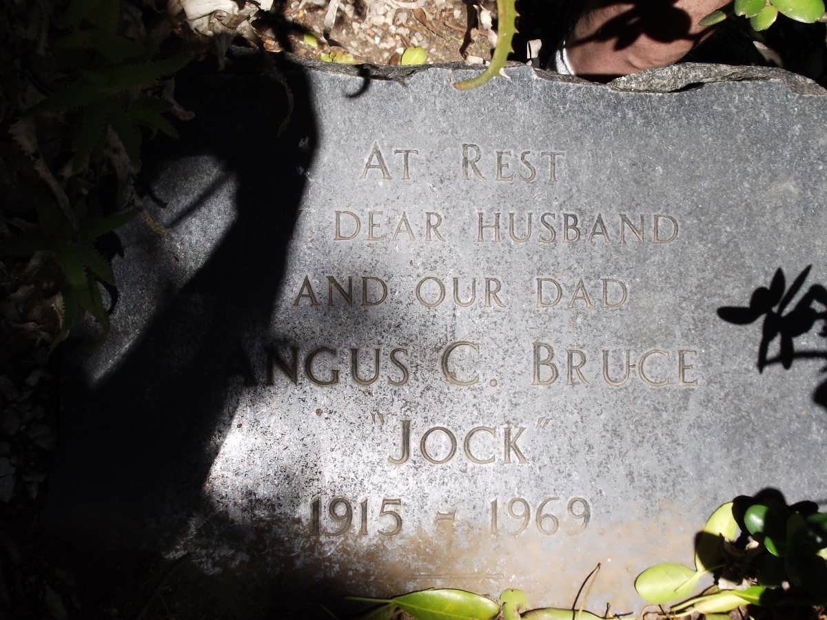 BRUCE Angus C. 1915-1969