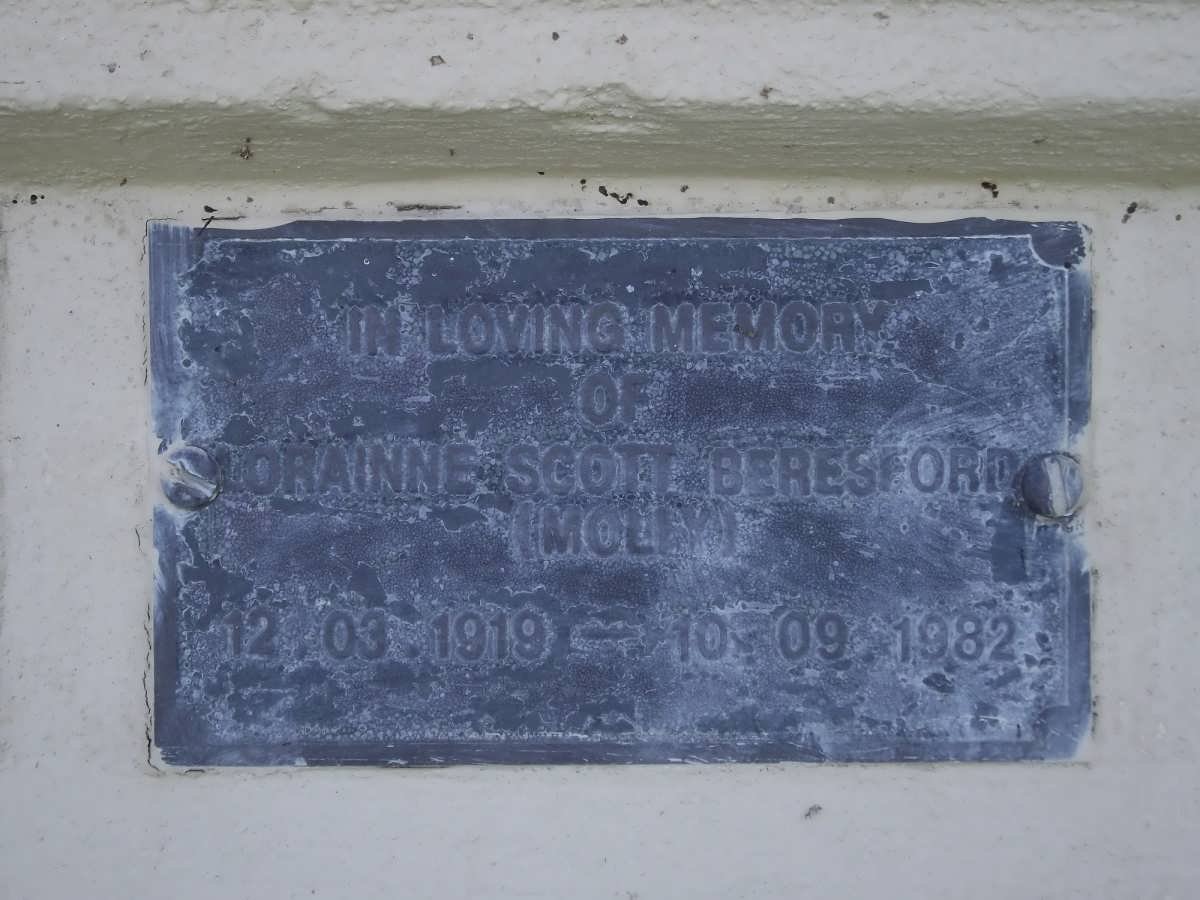 BERESFORD Lorainne Scott 1919-1982