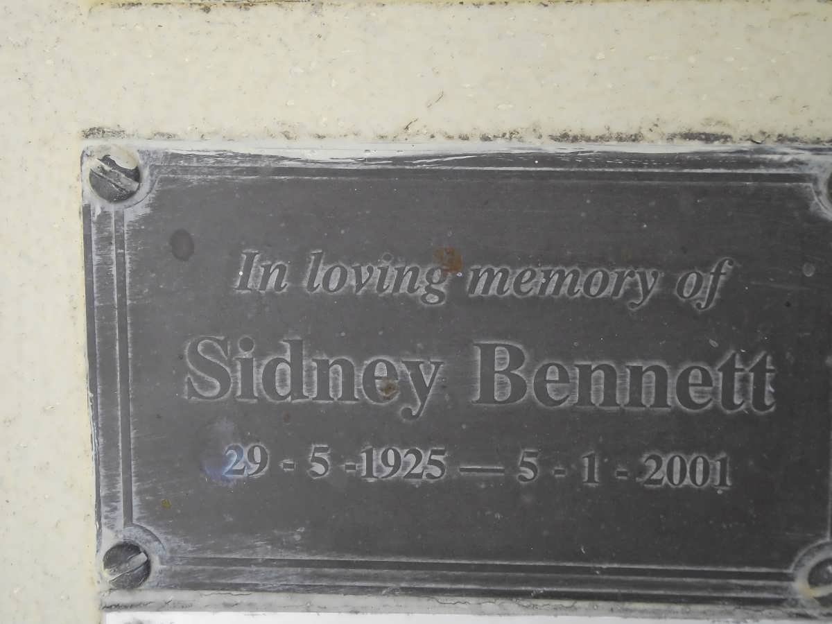 BENNETT Sidney 1925-2001