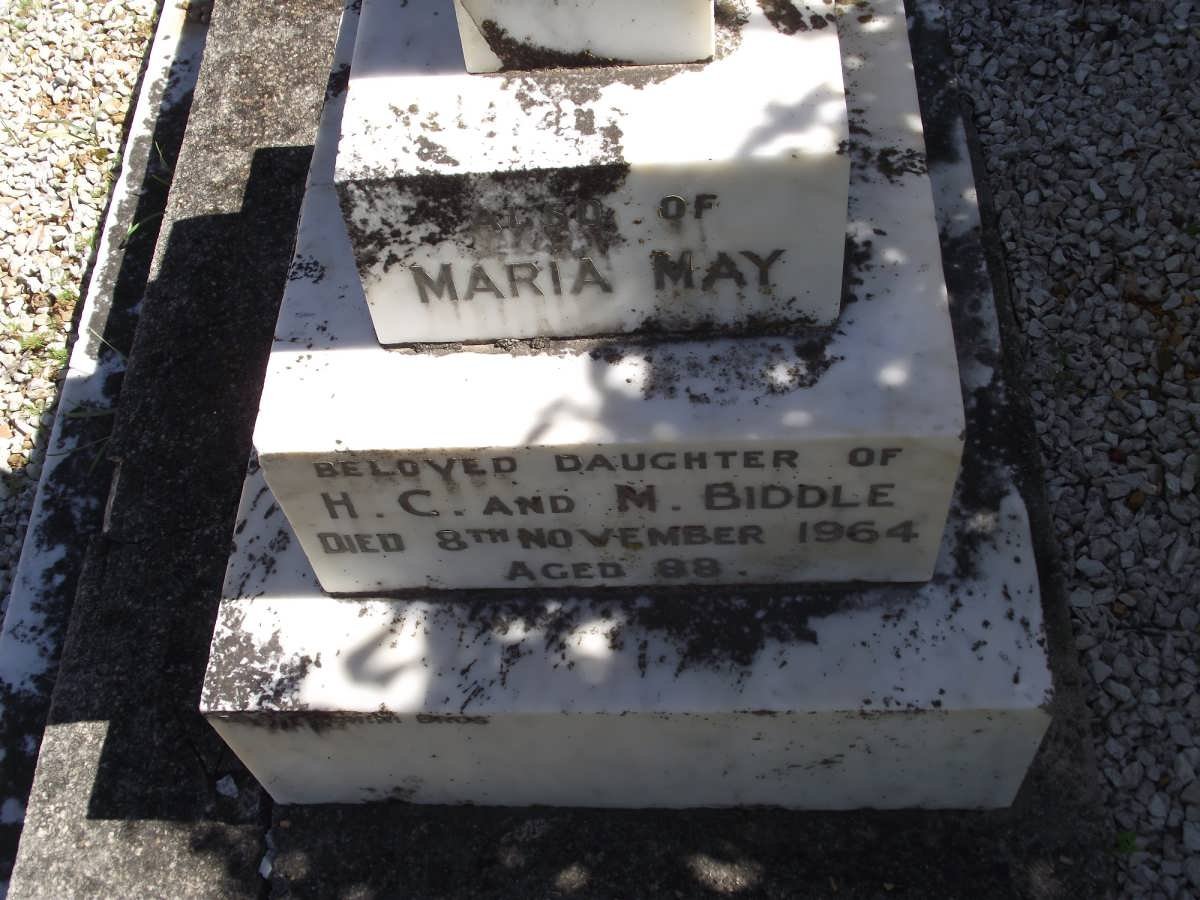 BIDDLE Maria May -1964