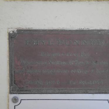 BONNER Phyl 1916-1955